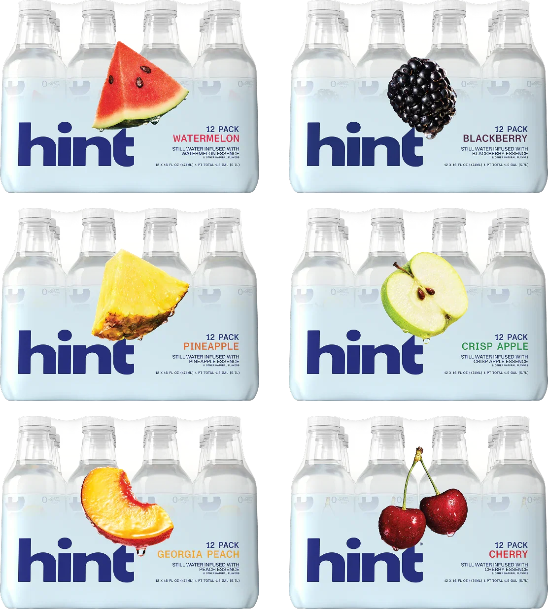 hint® water 6 case bundle